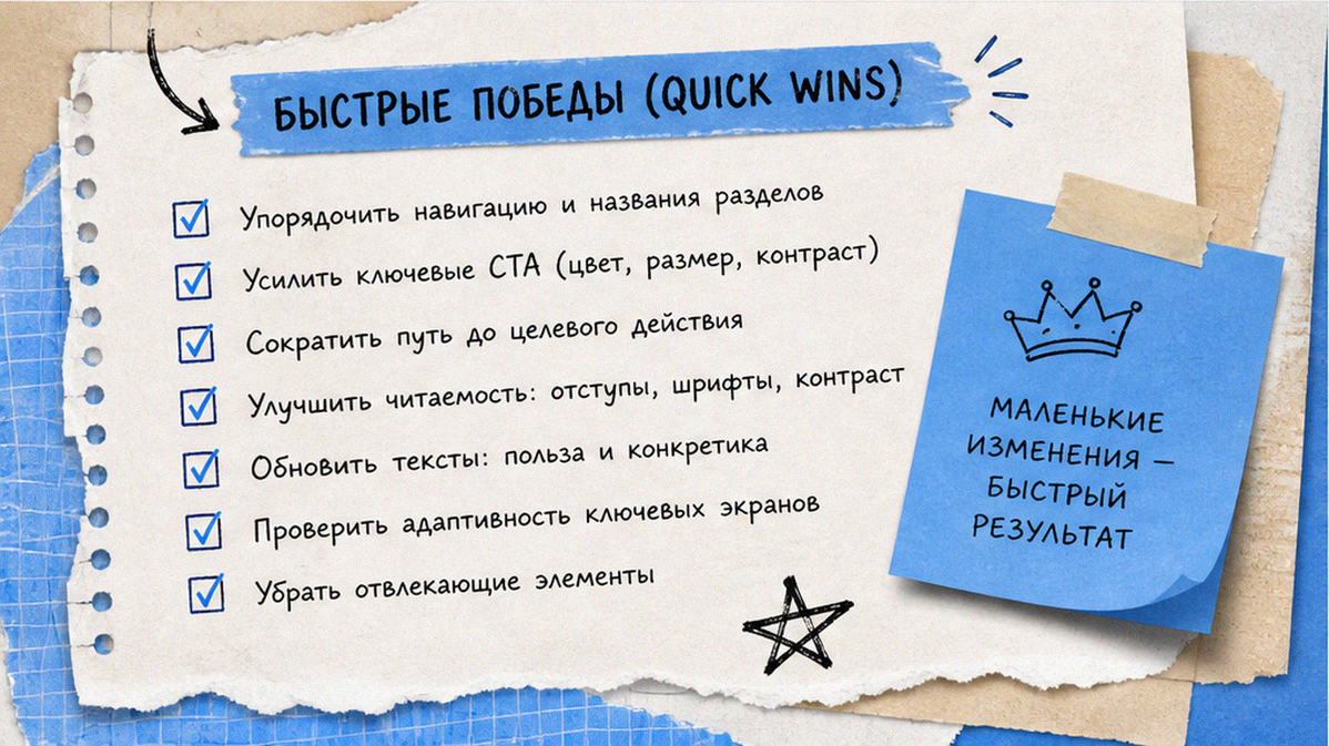 Схема workflow / шаги: Сверьте SEO с задачей заявок, не позиций