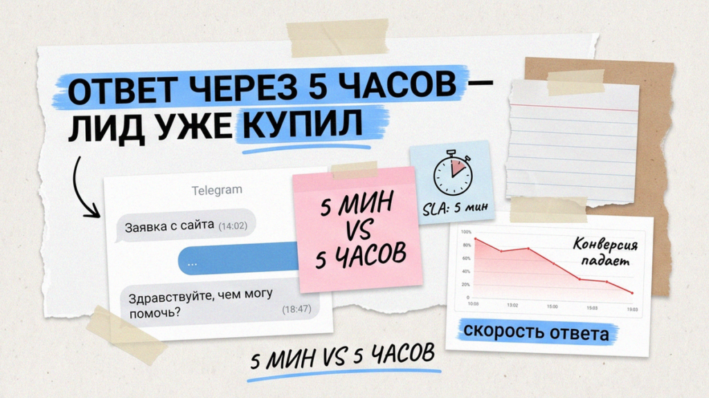 Скорость ответа на заявку: как цифры SLA бьют по выручке владельца